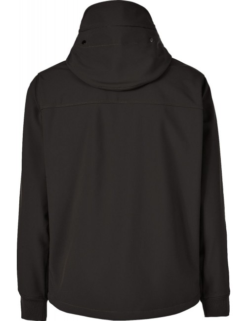 Cazadora soft shell-R negro CP Company con gafas | Ego Madrid