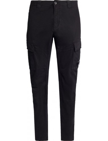 C.P. Company pantalón cargo sateen strech negro | Ego Madrid