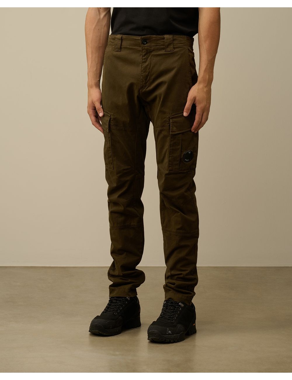 C.P. Company pantalón cargo sateen strech verde | Ego Madrid