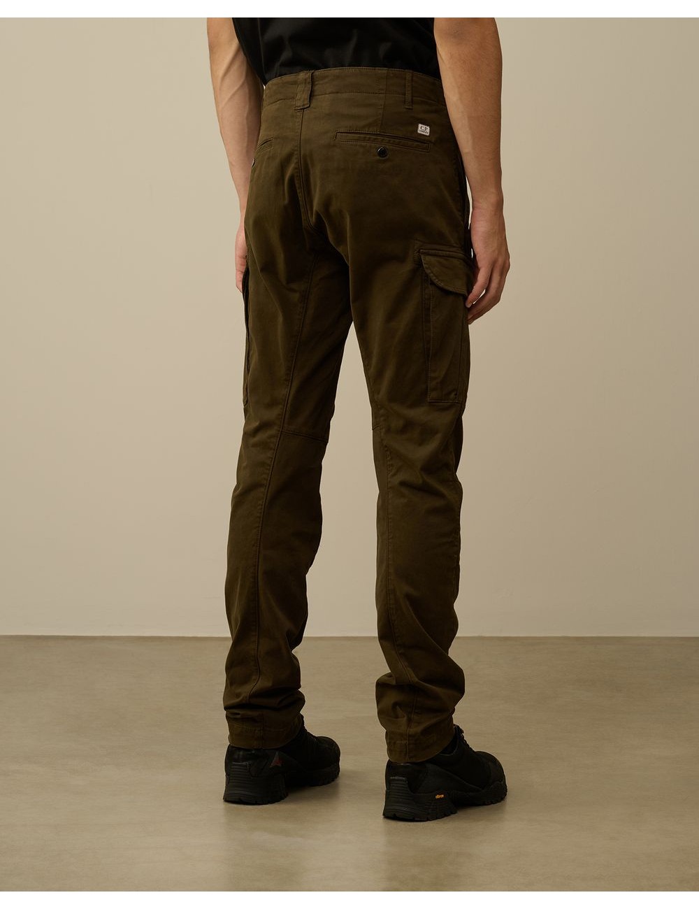 C.P. Company pantalón cargo sateen strech verde | Ego Madrid