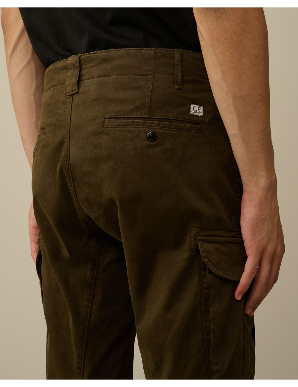 C.P. Company pantalón cargo sateen strech verde | Ego Madrid