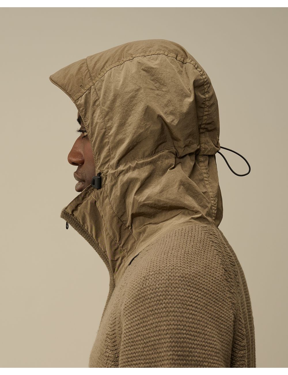 C.P. Company Lambswool Mixed Hooded Full Zip Knit | Ego Madrid oficial