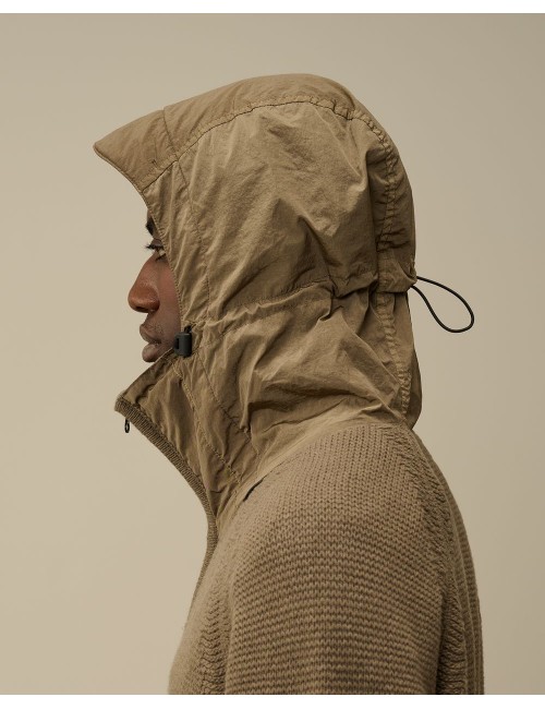 C.P. Company Lambswool Mixed Hooded Full Zip Knit | Ego Madrid oficial