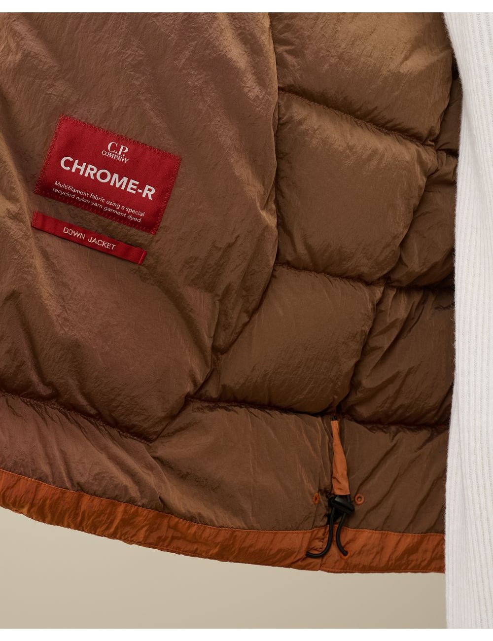 CP COMPANY Chrome-R Goggle Bomber Jacket naranja  | Ego Madrid oficial