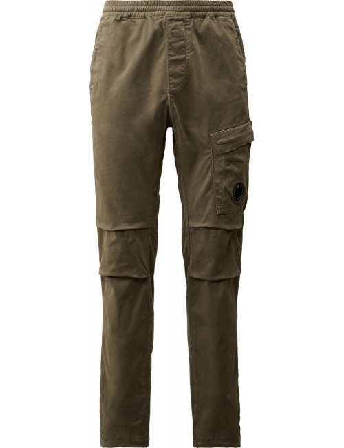 C.P. Company Stretch Sateen Ergonomic Cargo Pants verde | Ego Madrid