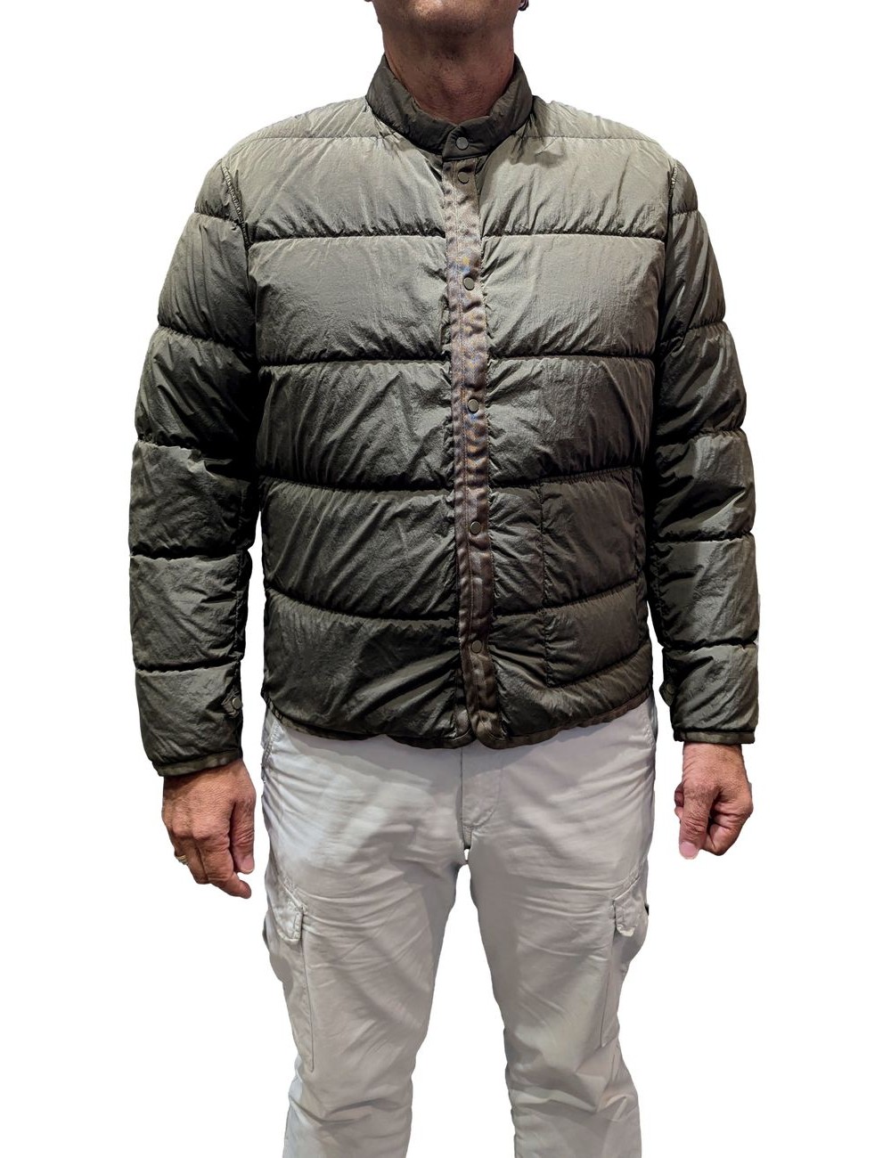 C.P.Company Micro Kei Google Jacket verde militar | Ego Madrid oficial