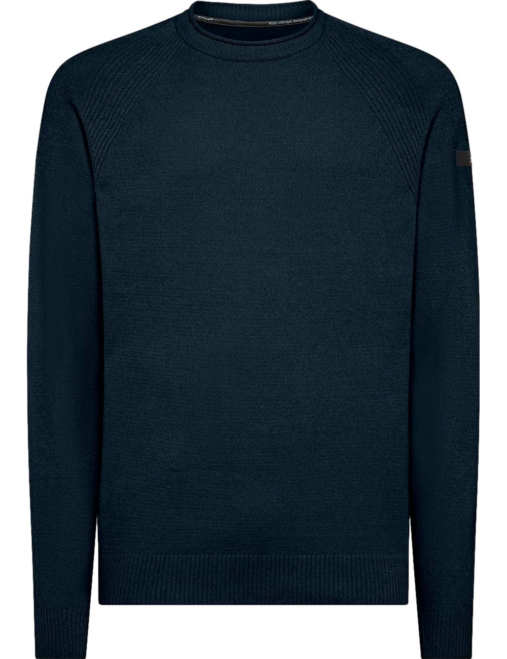 Ego Madrid  oficial | RRD jersey terciopelo cuello redondo azul marino