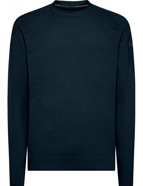 Ego Madrid  oficial | RRD jersey terciopelo cuello redondo azul marino