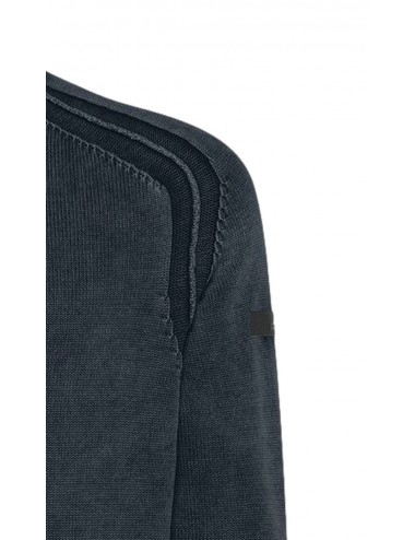 RRD jersey algodón cuello alto azul | RRD 2