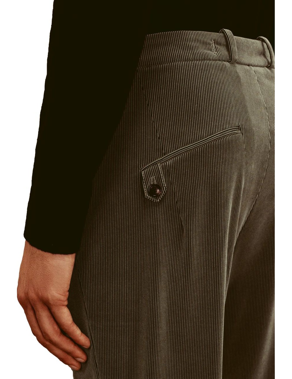 RRD pantalon pana Techno Velvet 1000 Atelier verde | Ego Madrid