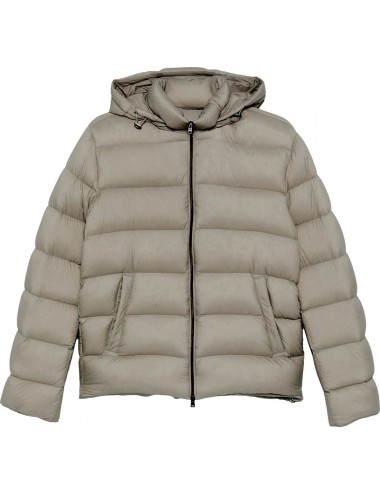 Herno plumas ligero Matt beige | Almirante Seis Madrid oficial