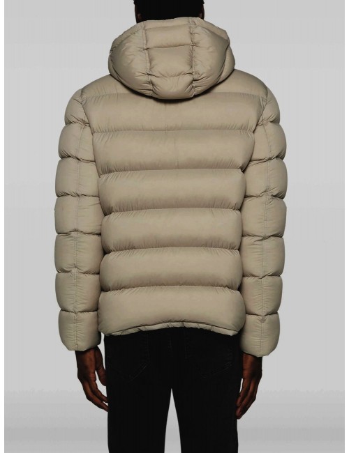 Herno plumas ligero Matt beige | Almirante Seis Madrid oficial