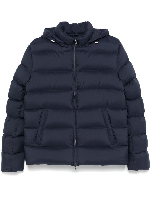 Herno plumas ligero Matt azul marino | Almirante Seis