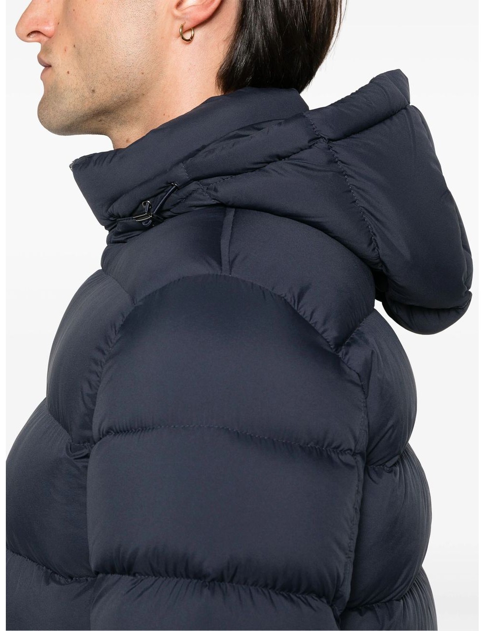 Herno plumas ligero Matt azul marino | Almirante Seis