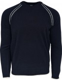 MASQ jersey cuello redondo blue-black