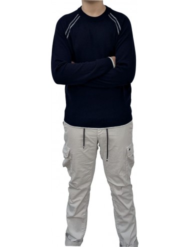 MASQ jersey  azul marino cuello redondo | Ego Madrid 2