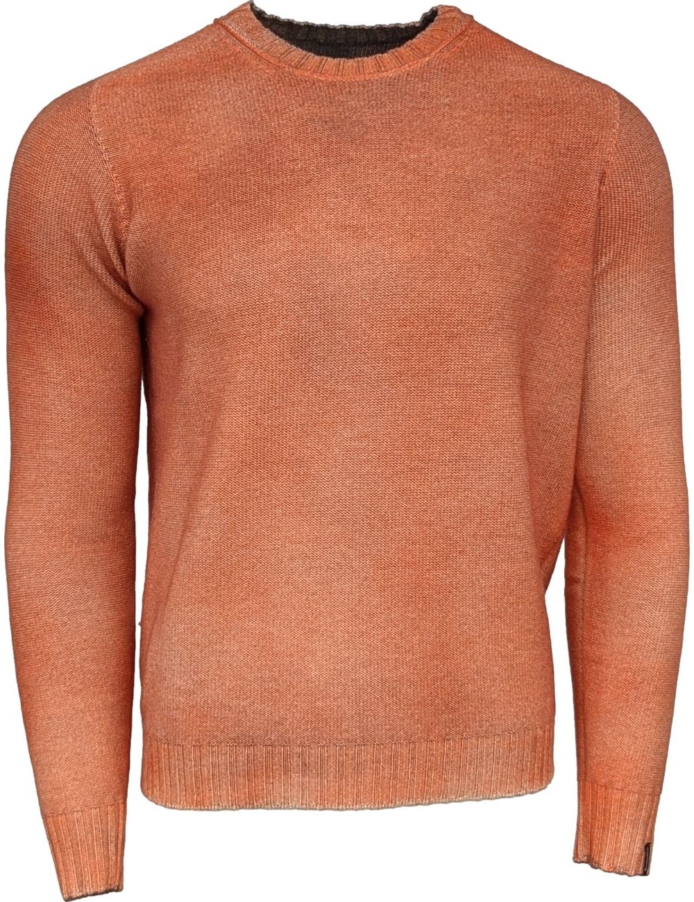 AROVESCIO jersey reversible Brushed Color marron y naranja | Ego