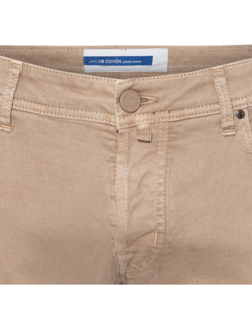Jacob Cohën vaquero bard gabardina elástica beige arena | Ego Madrid