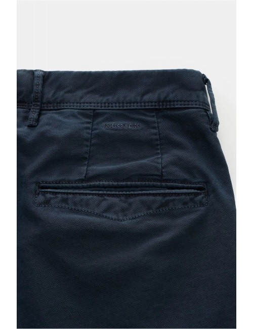 Pantalón tricochino Incotex Slacks azul | Almirante Seis Madrid