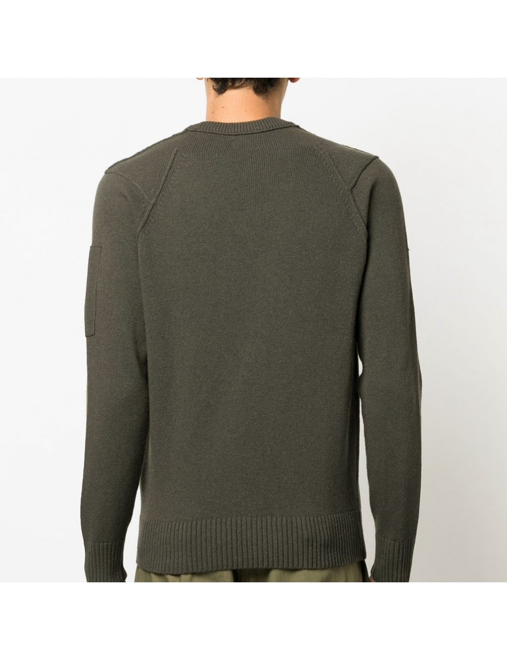 C.P. Company jersey  lambswool verde oliva | Ego Madrid oficial