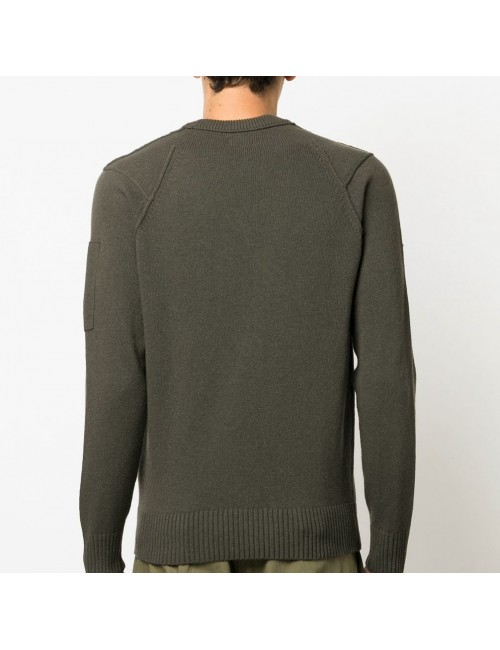 C.P. Company jersey  lambswool verde oliva | Ego Madrid oficial
