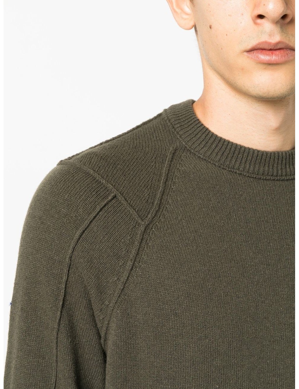 C.P. Company jersey  lambswool verde oliva | Ego Madrid oficial