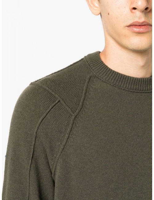 C.P. Company jersey  lambswool verde oliva | Ego Madrid oficial