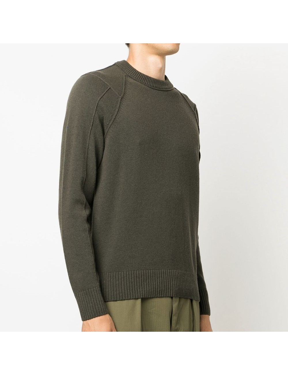 C.P. Company jersey  lambswool verde oliva | Ego Madrid oficial