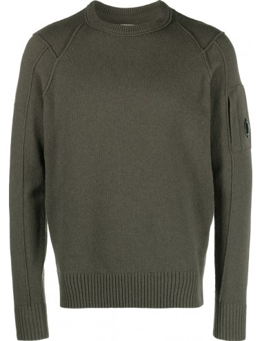 C.P. Company jersey  lambswool verde oliva | Ego Madrid oficial