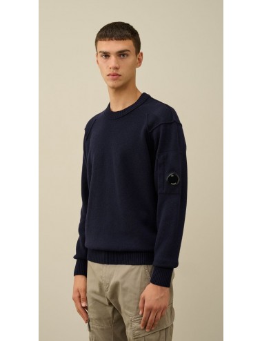 CP Company jersey cuello redondo lambswool azul marino | Ego Madrid 2