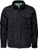 Replumé sobrecamisa negro ecosostenible