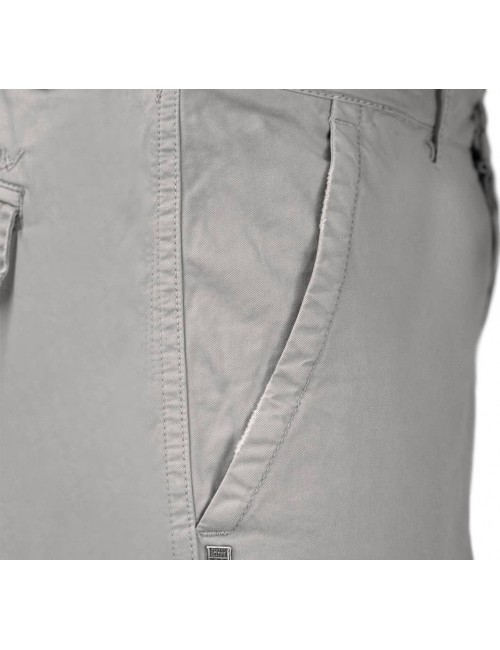 Bermuda estilo cargo gris piedra | Ego Madrid