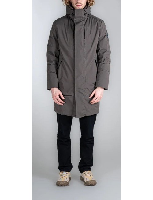 Replumè Parka Chris lisa 3L color topo ecosostenible | Ego Madrid