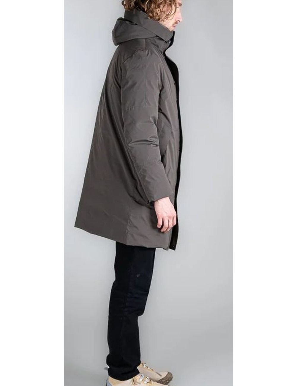 Replumè Parka Chris lisa 3L color topo ecosostenible | Ego Madrid