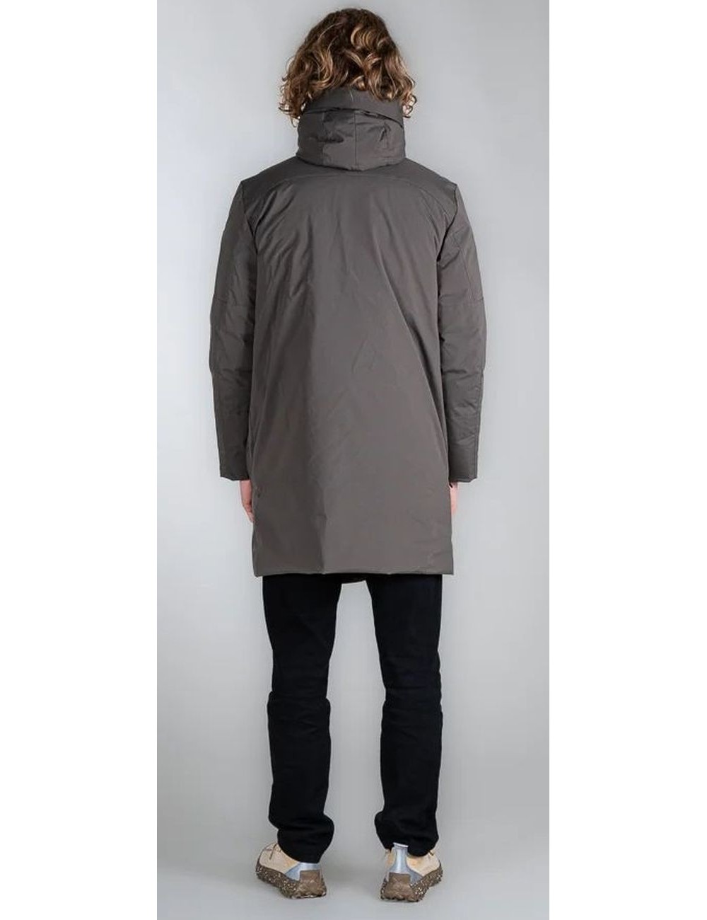 Replumè Parka Chris lisa 3L color topo ecosostenible | Ego Madrid