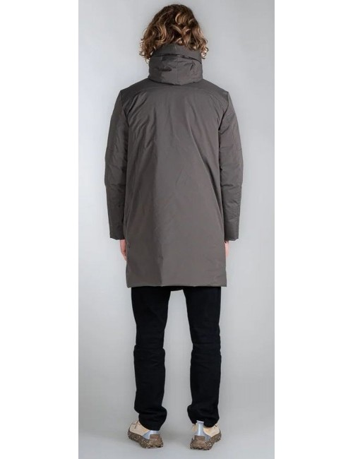 Replumè Parka Chris lisa 3L color topo ecosostenible | Ego Madrid