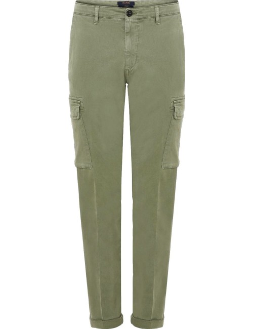 Pantalón cargo verde militar slim fit | Ego Madrid