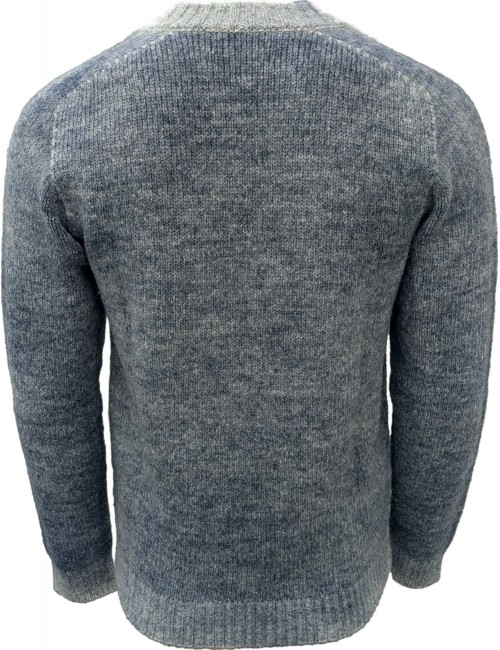 AROVESCIO jersey pico alpaca Brushed Colour azul | Ego Madrid