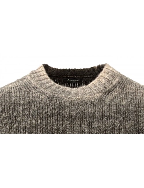 AROVESCIO jersey pico alpaca Brushed Color marrón | Ego Madrid