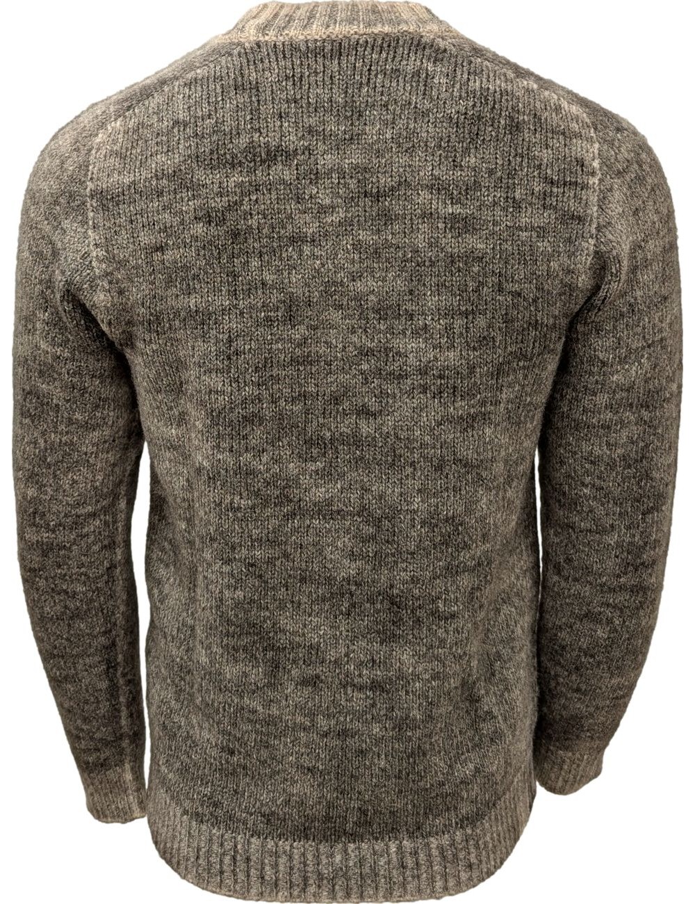 AROVESCIO jersey pico alpaca Brushed Color marrón | Ego Madrid