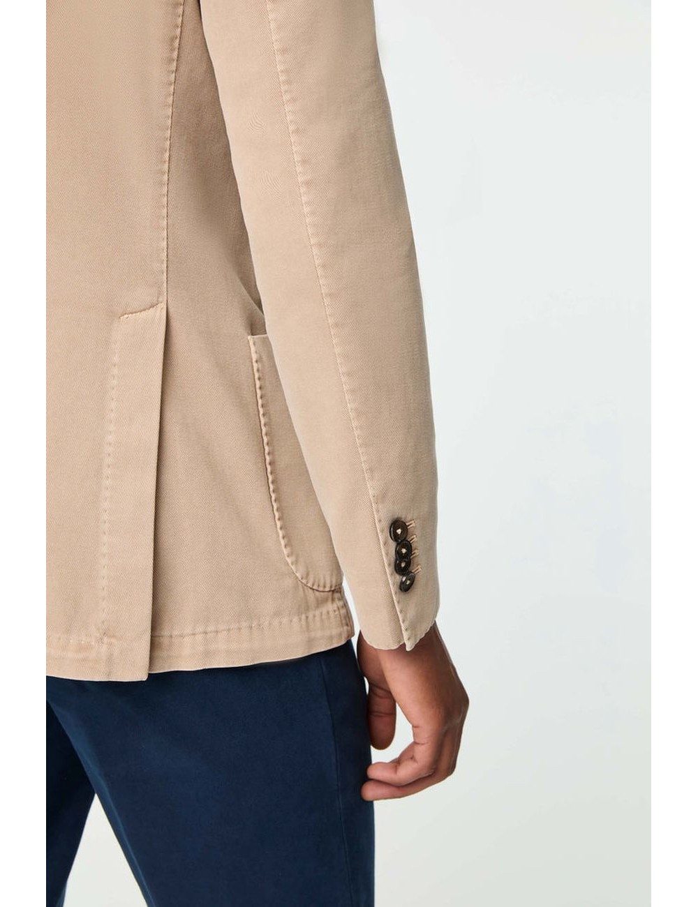 Americana Jack LBM 1911 para hombre beige garment dyed | Almirante Seis