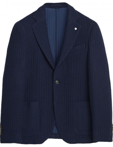 L.B.M. 1911 Americana azul en jersey | Almirante Seis Madrid