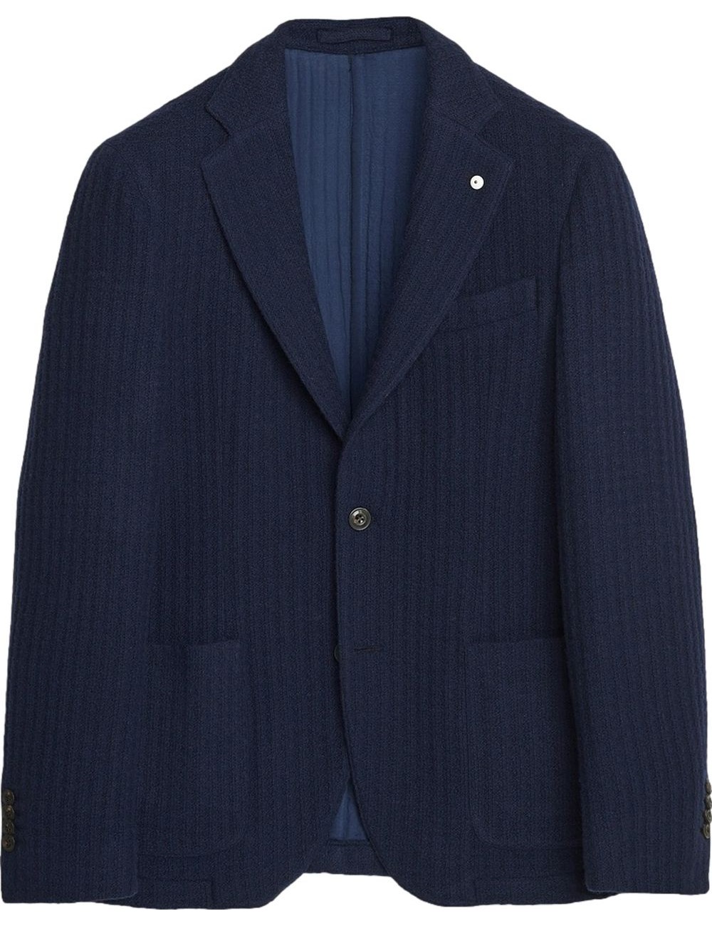L.B.M. 1911 Americana azul en jersey | Almirante Seis Madrid