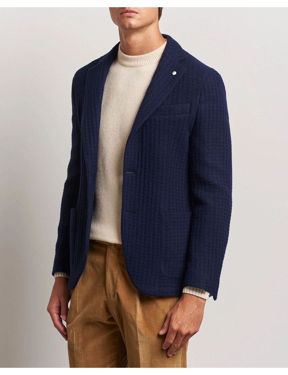 L.B.M. 1911 Americana azul en jersey | Almirante Seis Madrid