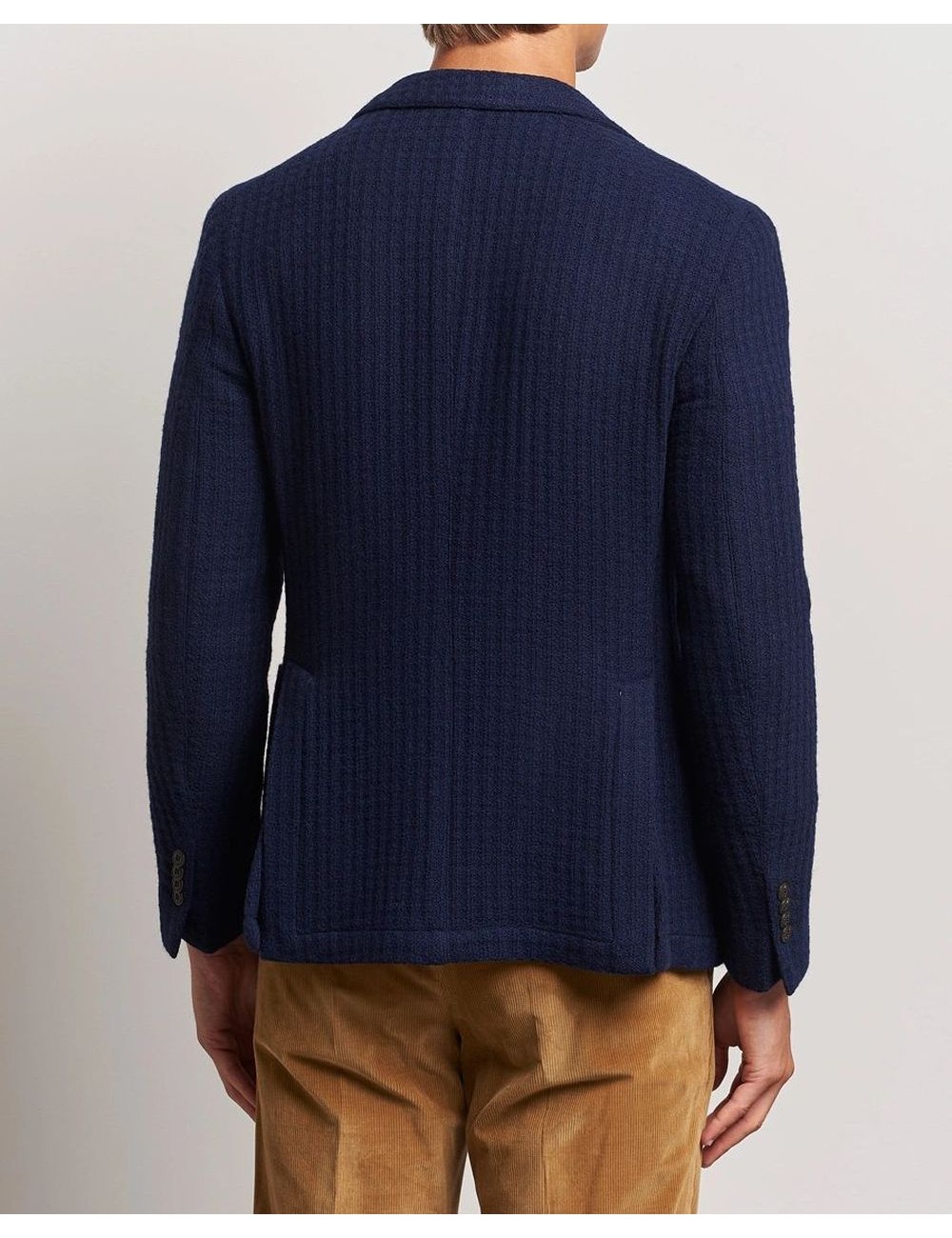 L.B.M. 1911 Americana azul en jersey | Almirante Seis Madrid