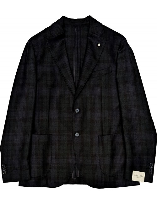 L.B.M. Americana cuadros verdes y azules  | Ego Madrid tienda oficial