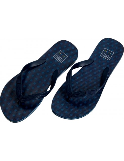 Fedeli chanclas azul marino | Tienda Almirante Seis oficial