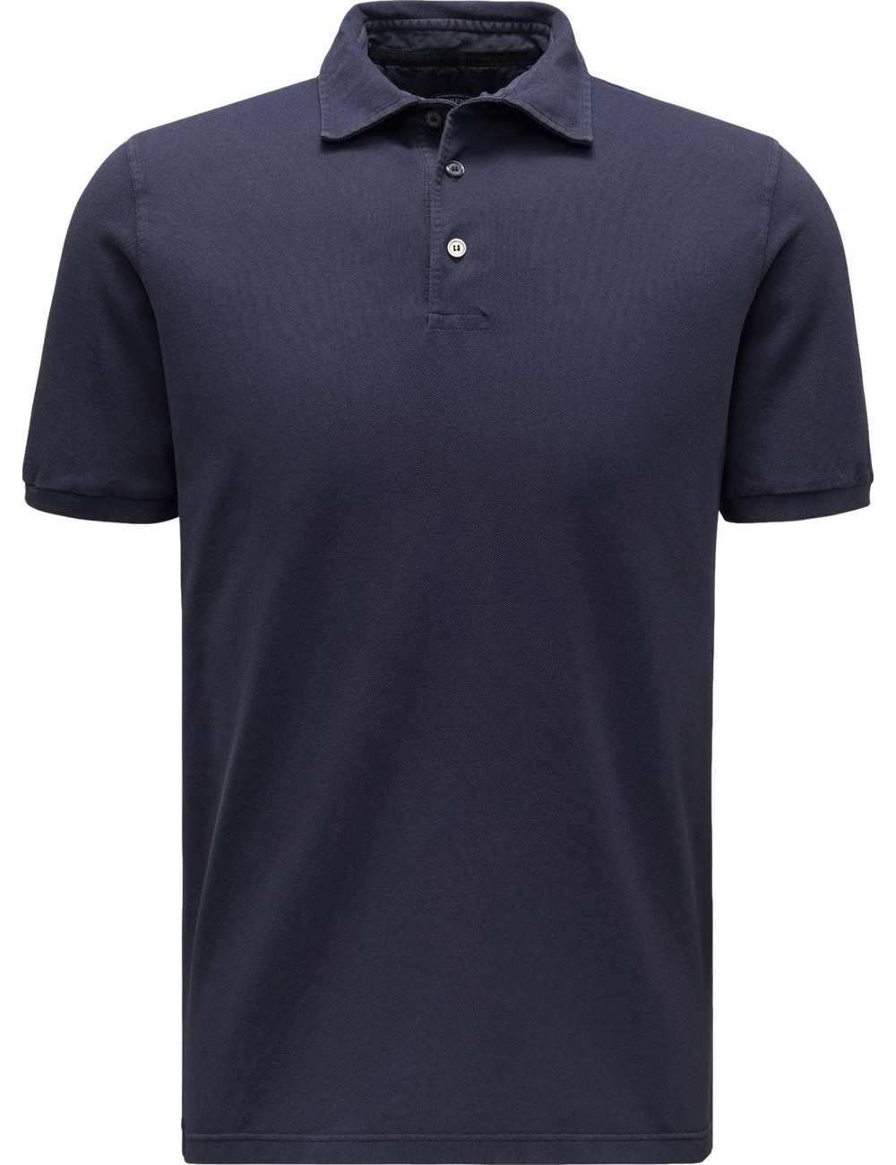 Fedeli Polo manga corta north  piqué algodón azul marino | Ego Madrid