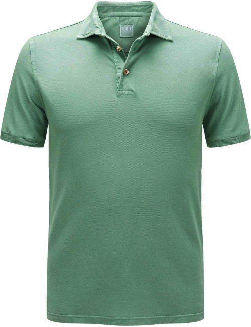 FEDELI Polo North Manga Corta piqué verde | Ego Madrid