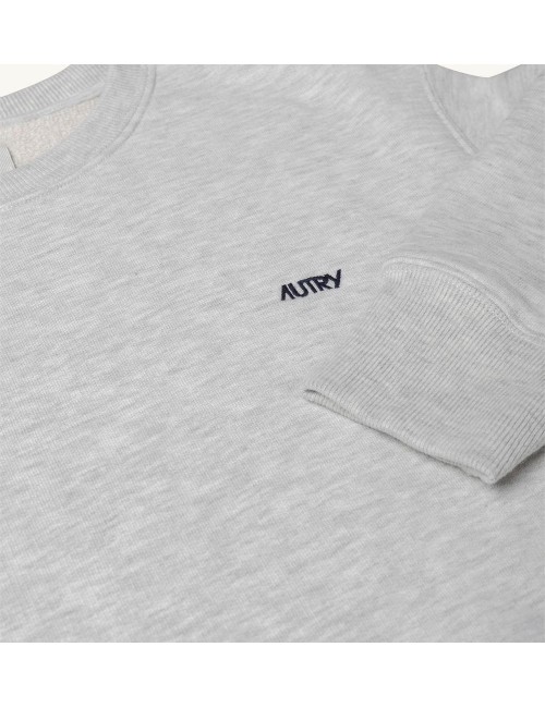 Tienda Ego Madrid oficial | Autry sudadera cuello redondo gris melange
